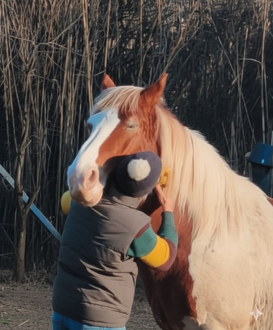 HorseWalking in campagna — immagine 4