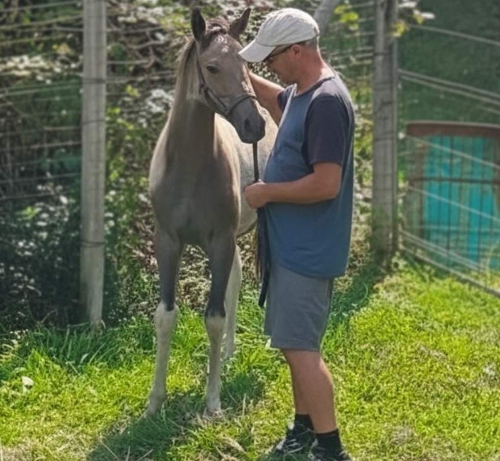Marco con i cavalli